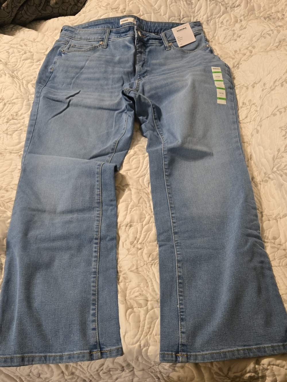 Sonoma Light Wash Boot Cut Jeans